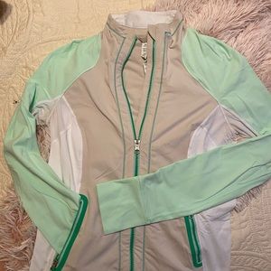 Mixed Green Lululemon zippy